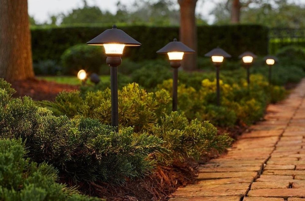 What type of lighting is best for outdoors?