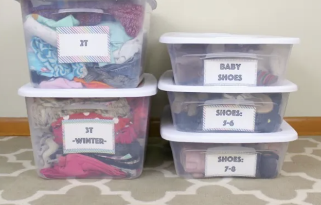 Tips For Storing Outgrown Baby Clothes