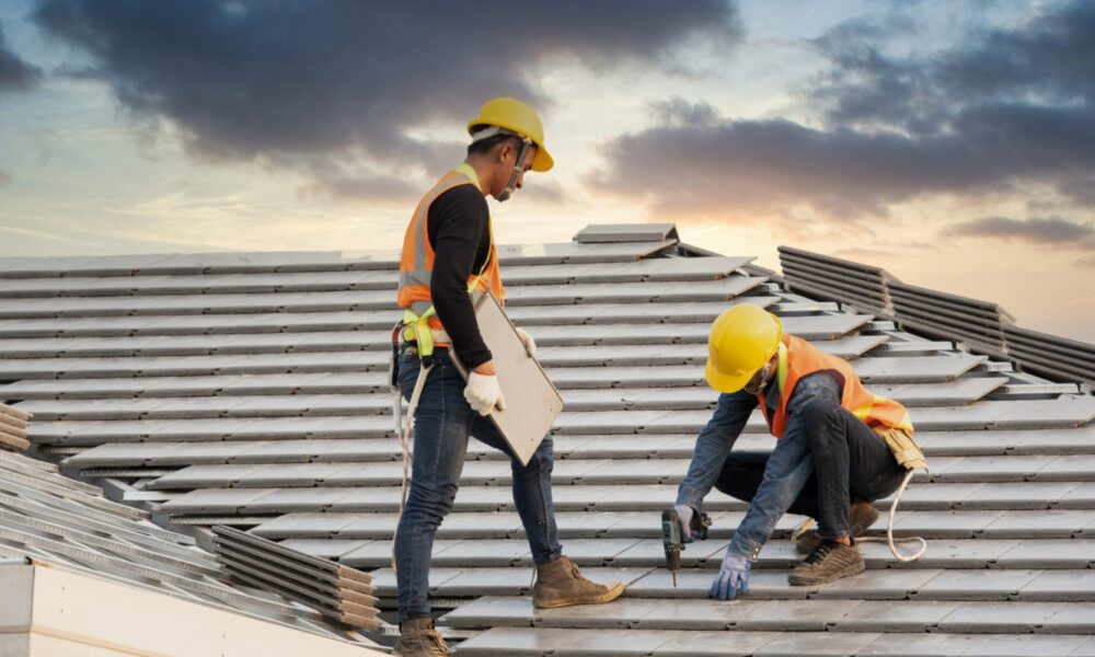 Process of residential roofing services